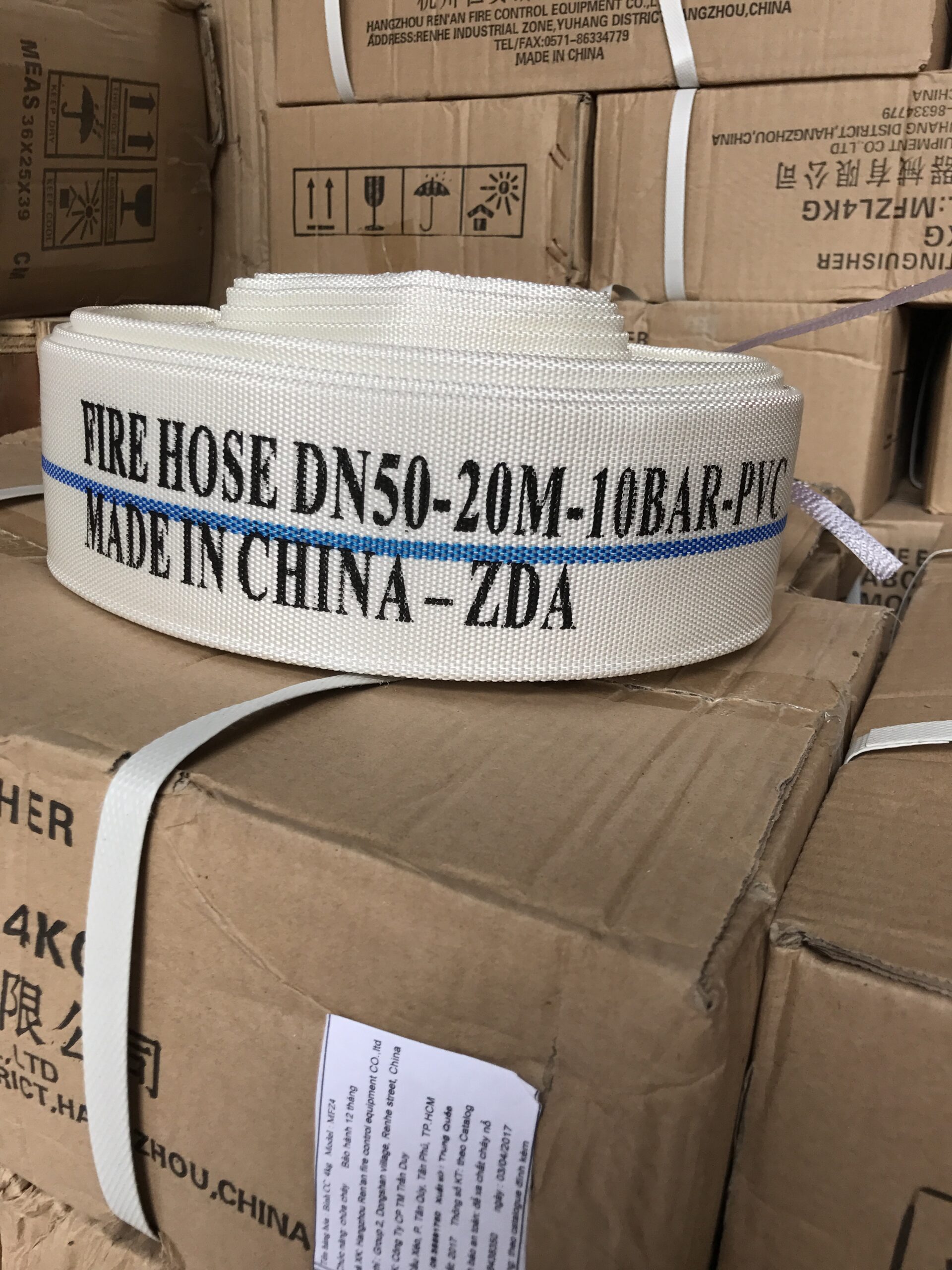 VÒI CHỮA CHÁY TRUNG QUỐC PVC 10BAR DN50 (PVC5010)
