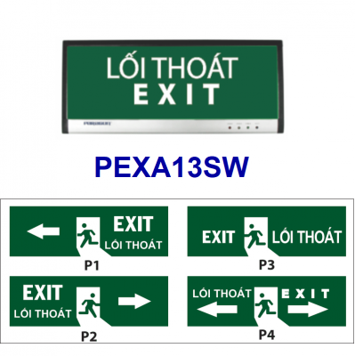 Đèn exit thoát hiểm khẩn cấp